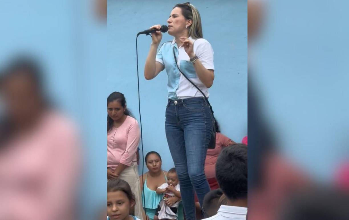 Leticia Pinto, además de ser precandidata a diputada por el movimiento de Nasry ‘Tito’ Asfura, impartía clases en la Escuela Urbana Dr. Miguel Paz Barahona. A