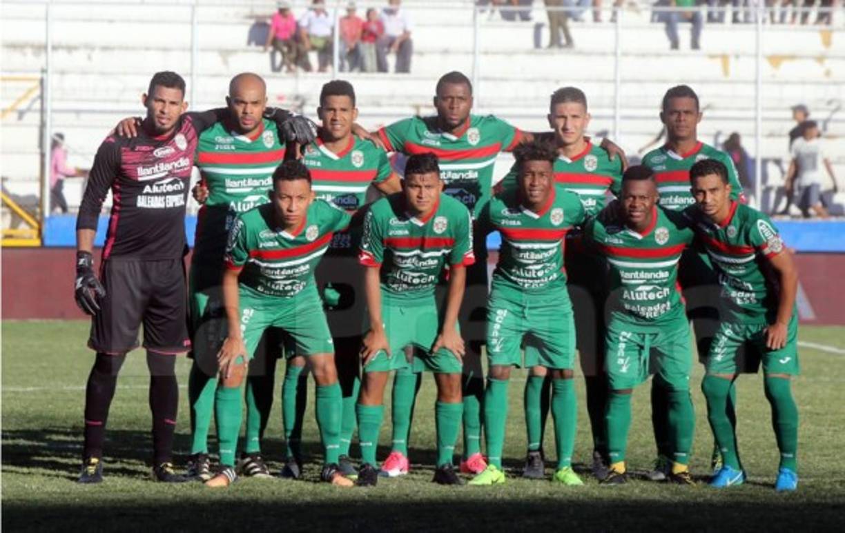 El 11 titular del Marathón que sacó la victoria del Nacional.