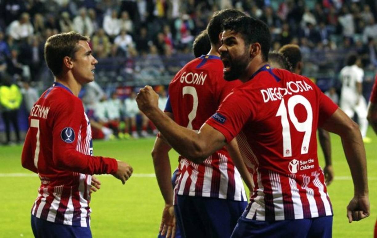 Diego Costa fue la bestia negra del Real Madrid en la Supercopa de Europa.