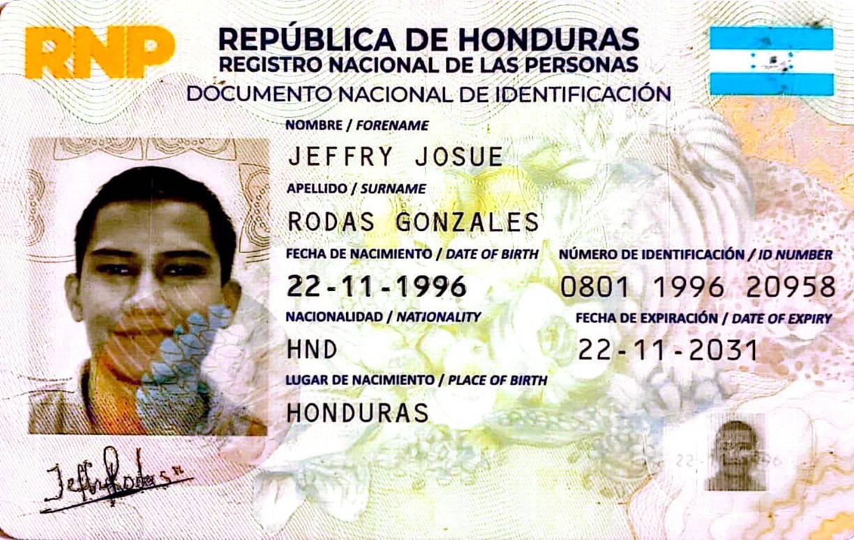 Jeffry Josué residía en La Paz, departamento de La Paz, donde vivía junto a su esposa y sus dos hijas.