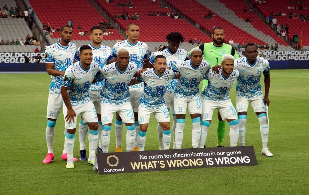 El 11 titular de Honduras con varias sorpresas para enfrentar a Qatar.