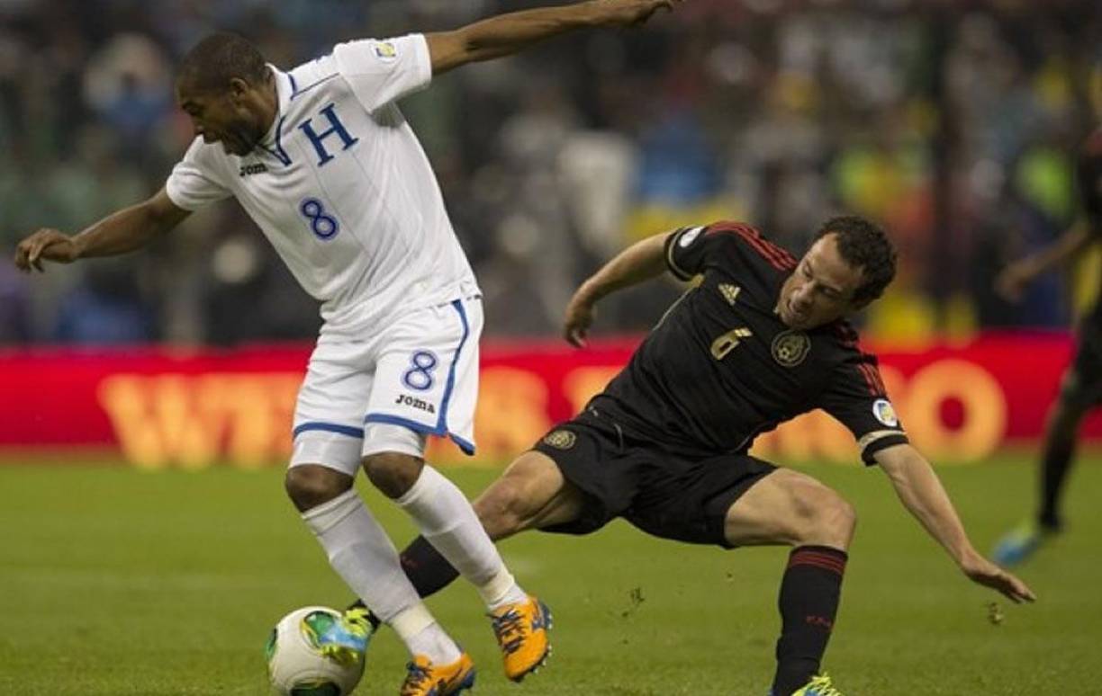 Wilson Palacios - El ‘Mago‘ lideró el medio campo de la Selección de Honduras en el Azteca y disputó los 90 minutos.