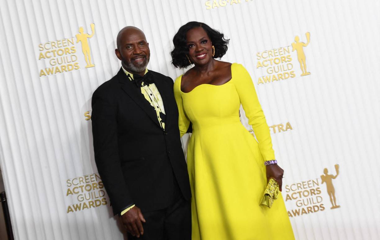 La actriz Viola Davis y su esposo, Julius Tennon.