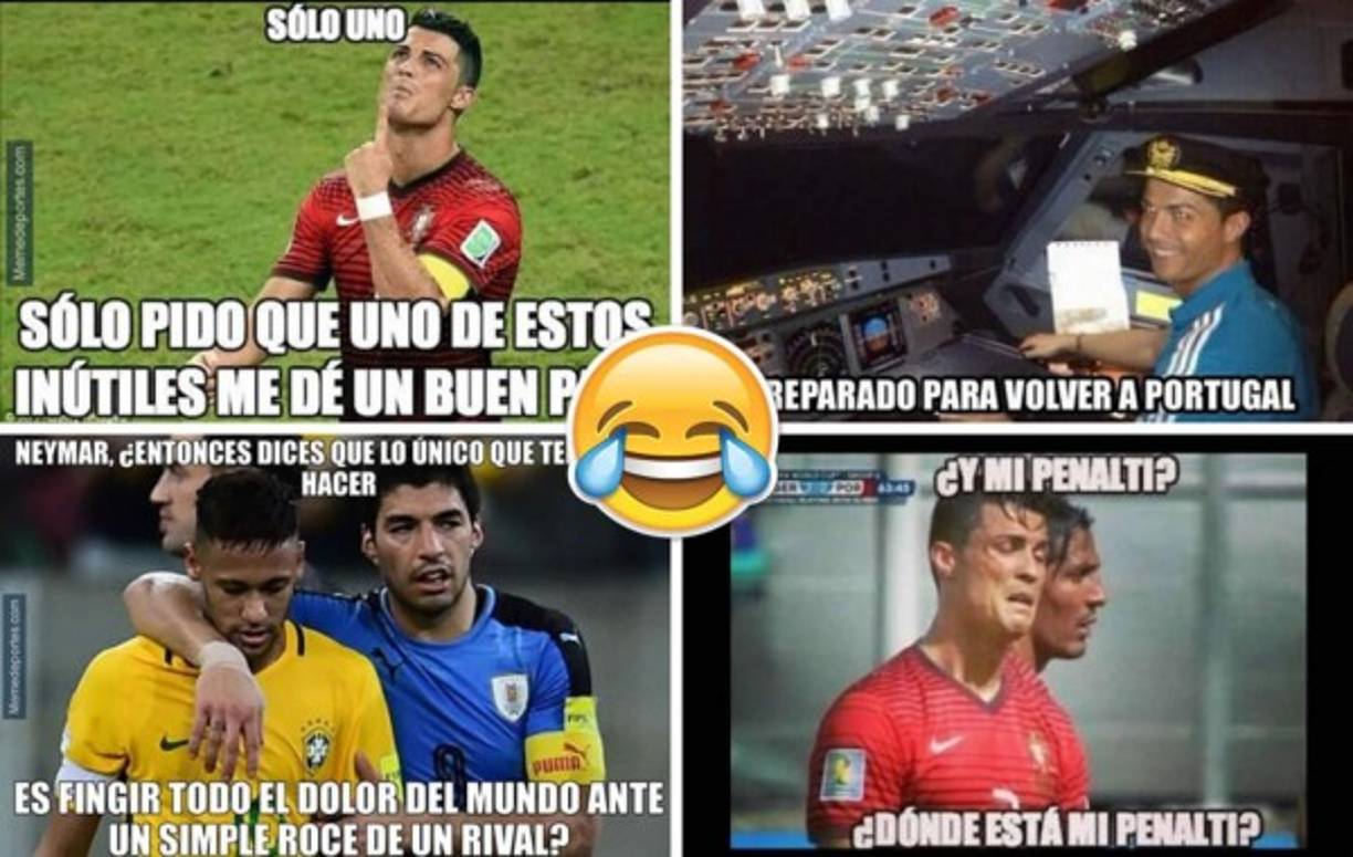 Los divertidos memes que dejó la eliminación de Portugal en el Mundial de Rusia 2018 tras perder contra Uruguay. Cristiano Ronaldo protagonista de las burlas.