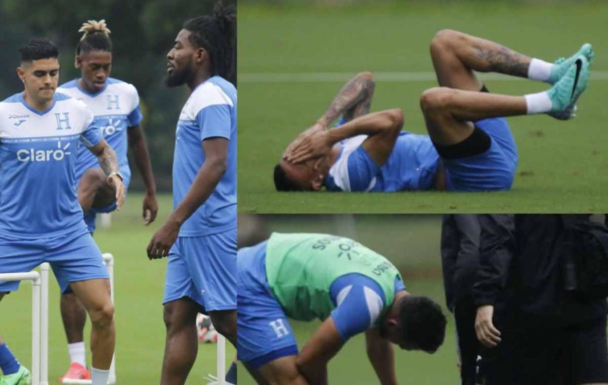 La Selección de Honduras realizó su primer entrenamiento de cara al partido de vuelta ante México por los cuartos de final de la Liga de Naciones de Concacaf.