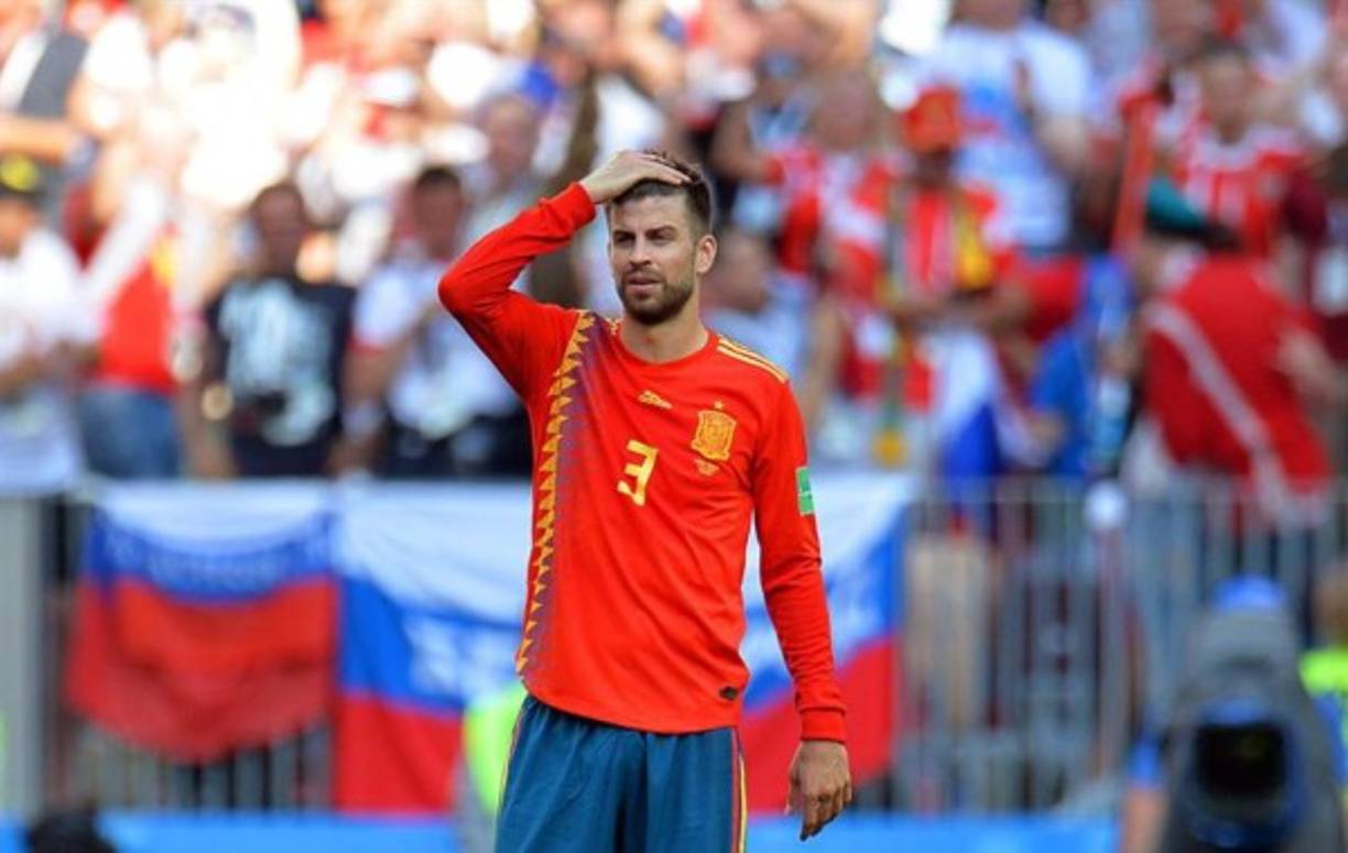 El defensa Gerard Piqué ha dicho que no seguirá con la Roja, pese a sus 31 años. En 2016 afirmó que en Rusia sería su despedida.