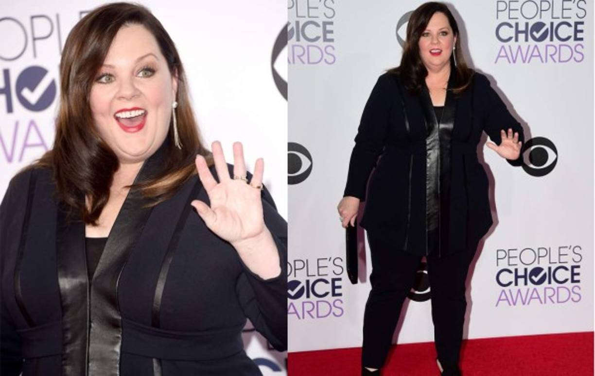 Melissa McCarthy ganadora del People's Choice Award como Actriz Favorita en una Película de Comedia.