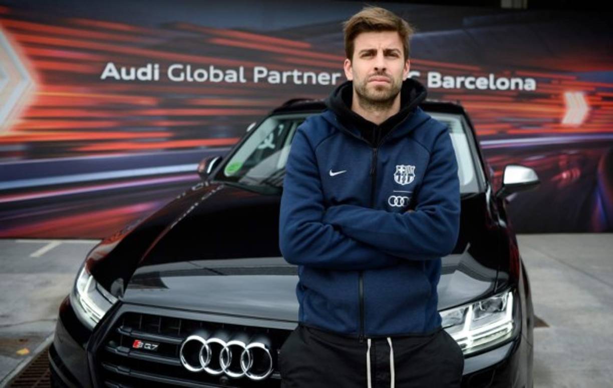 Piqué: El defensor central eligió igual que Messi, un SQ7 valorado en más de 110.000 euros.