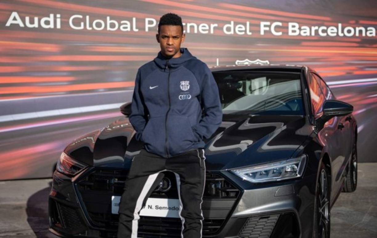 Semedo: El lateral portugués eligió un A7 Sportback 50 TDI quattro tiptronic.