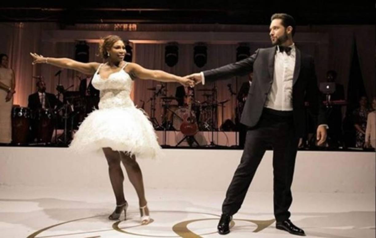 La tenista y el 'geek' ya tienen una hija en común y ahora se han dado el 'sí quiero'.