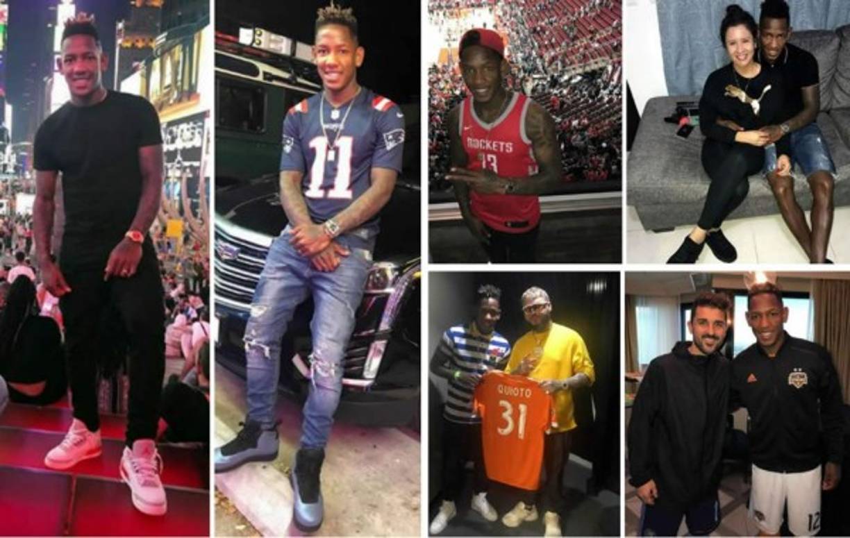 Romell Quioto está cumpliendo sus metas en el Houston Dynamo de la MLS y gracias a su esfuerzo y dedicación disfruta de un estilo de vida muy acomodado en Estados Unidos.