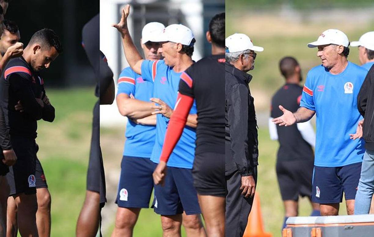 Mira las curiosidades que se dieron en el entrenamiento del Olimpia de cara a la final de ida que sostendrá ante Motagua. Don Tino se hizo presente. 
