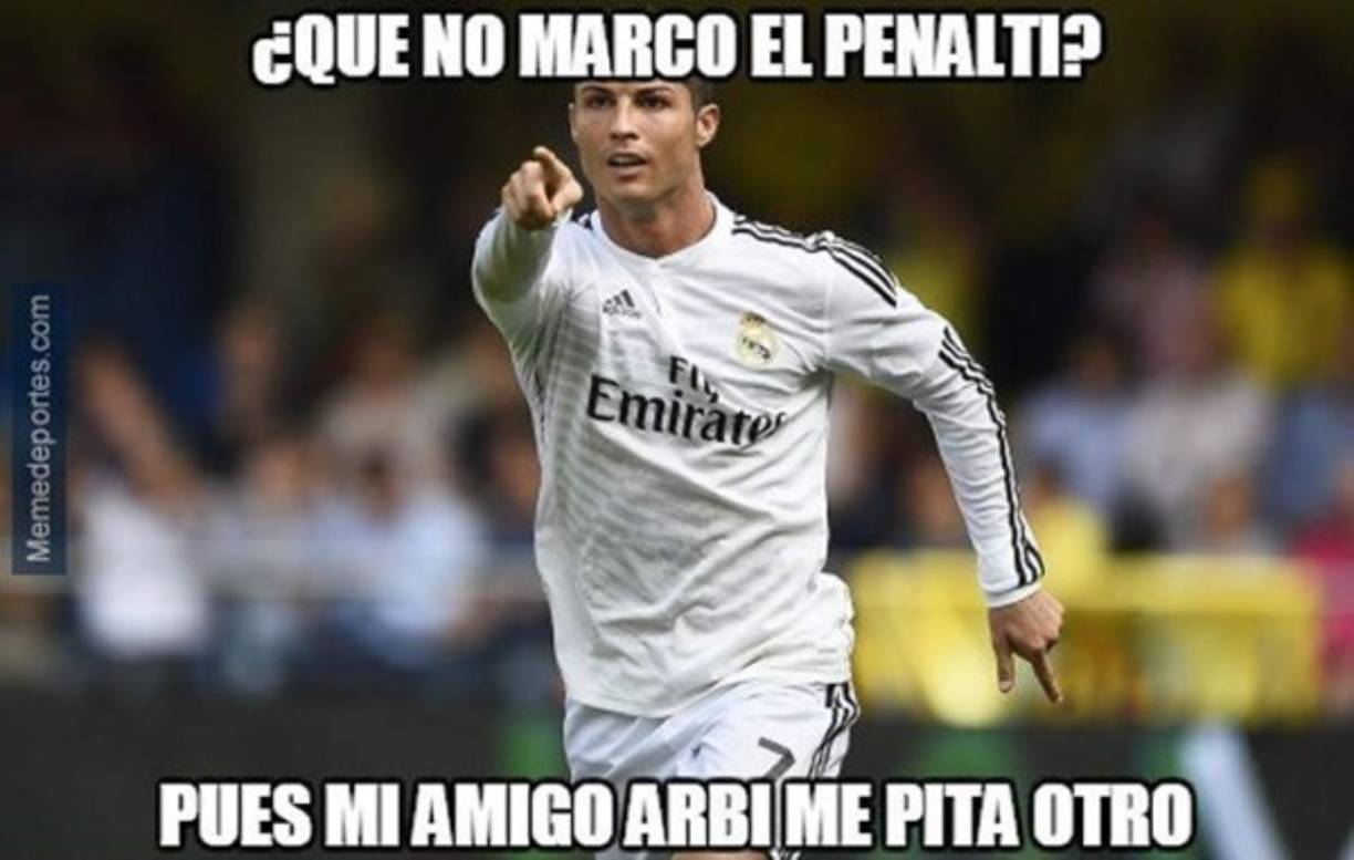 Cristiano fue feliz en casa.