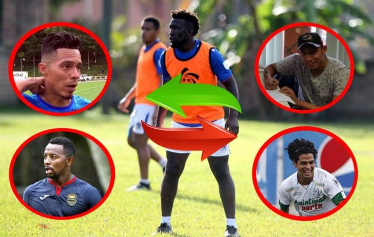 Los movimientos más destacados de la última hora en el mercado de fichajes del fútbol hondureño.