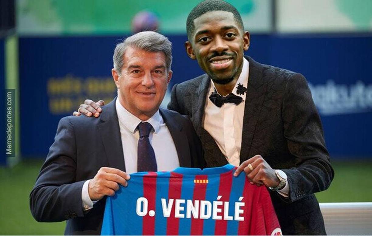 Los memes de la eliminación del Barcelona en la Copa del Rey con Dembélé y Xavi protagonistas