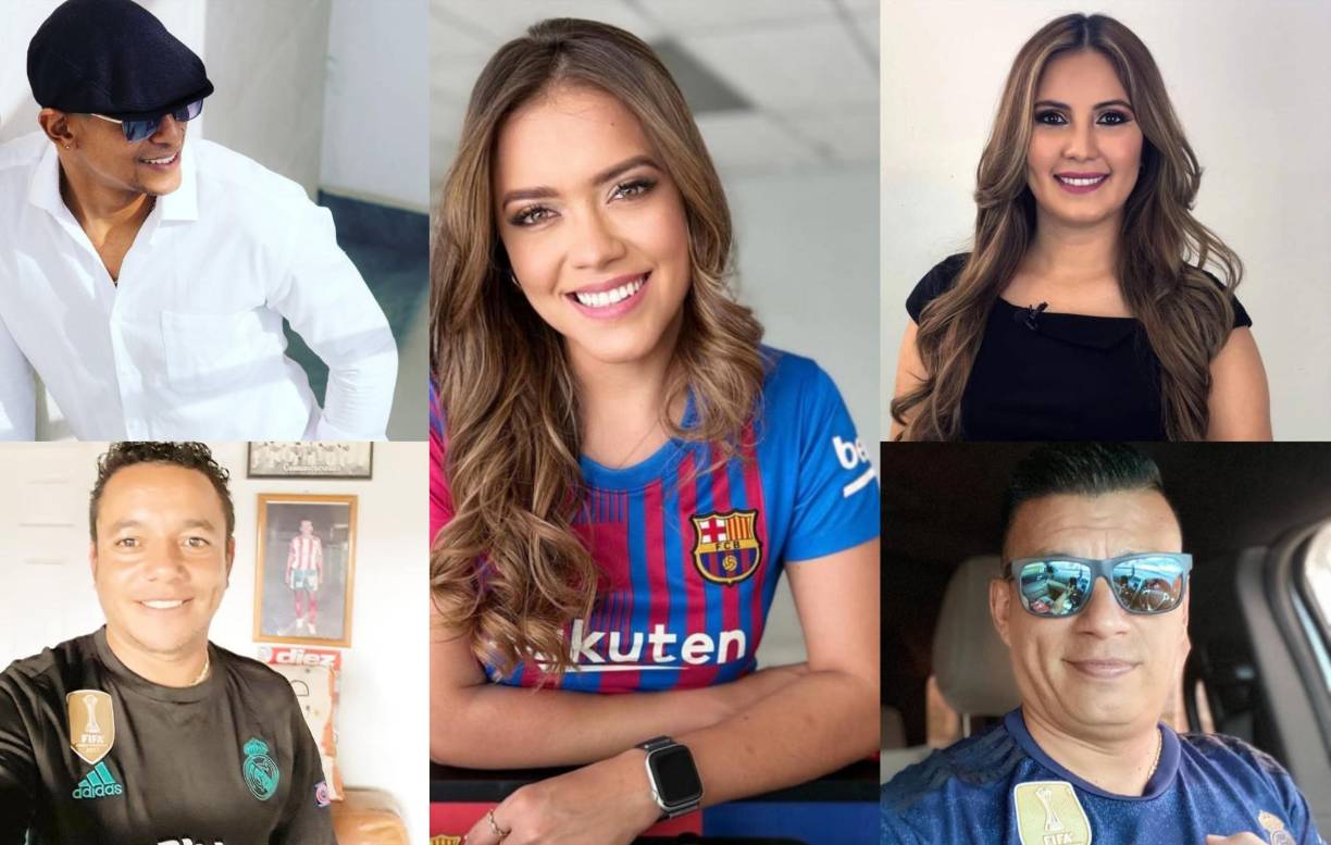 Conocé a los famosos hondureños que han expresado en las redes sociales su sentimiento al Real Madrid y Barcelona, los dos clubes más importantes de España.