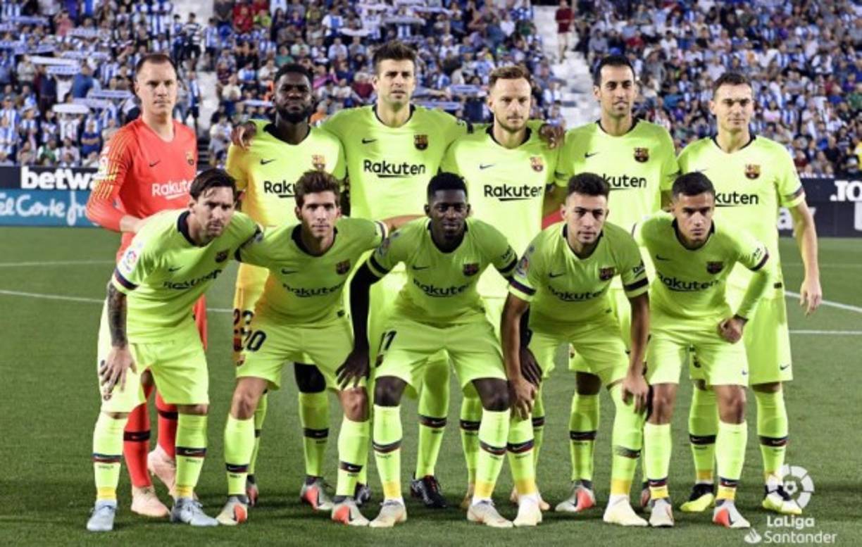 Ernesto Valverde sorprenó con su once titular contra el Leganés.