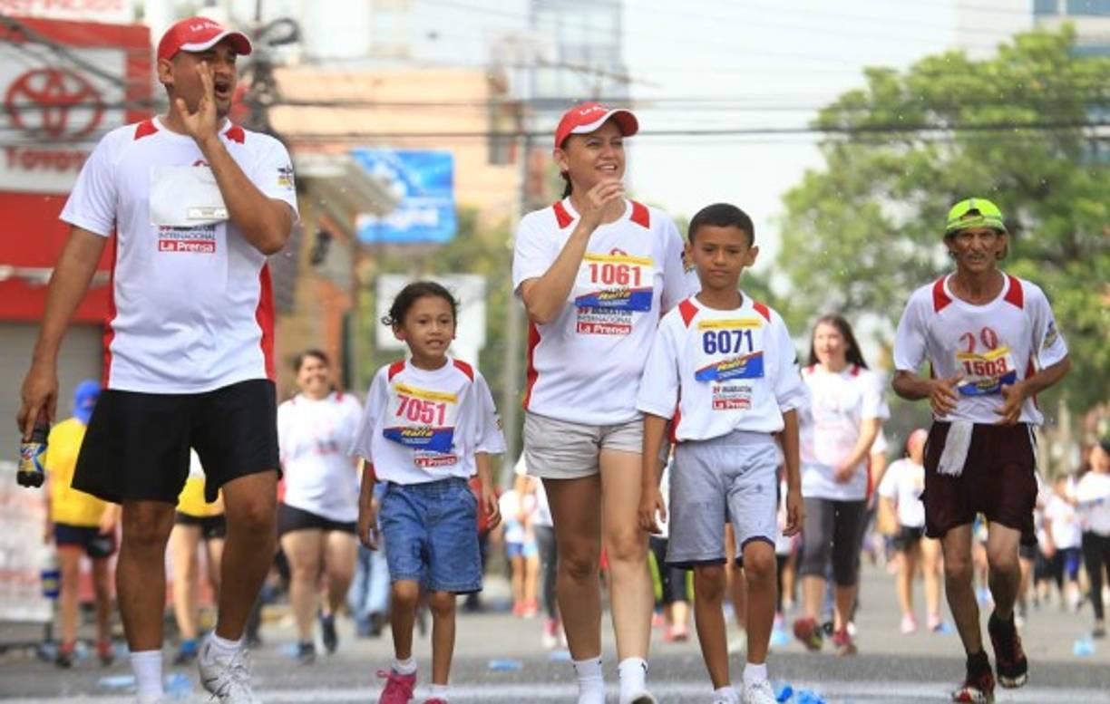 Las familias dijeron presente a la 39 Maratón La Prensa.