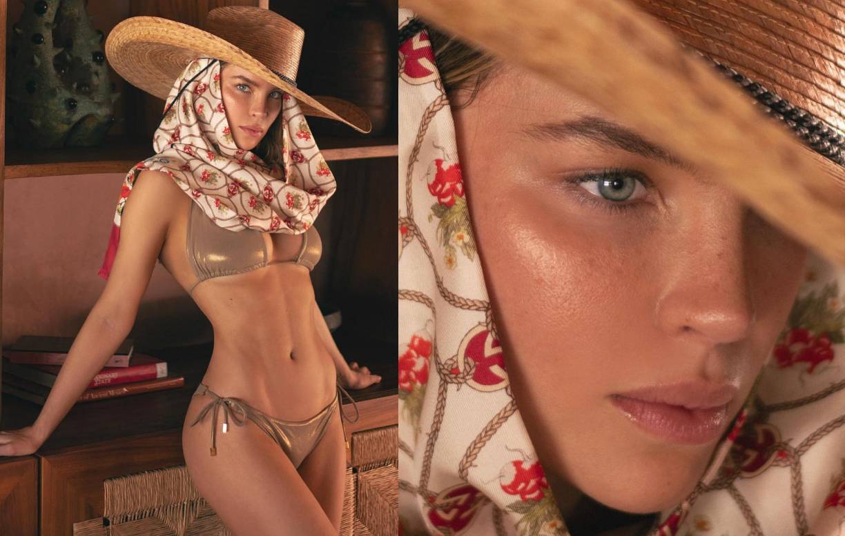 Belinda dejó de lado el escándalo para celebrar el Día Mundial del Bikini.