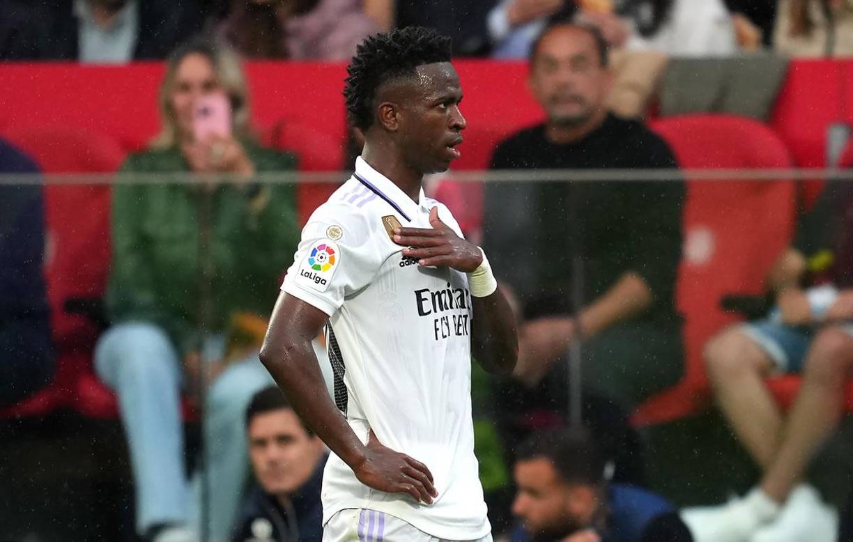 El gesto de Vinicius no ha sido bien tomado y ha recibido muchas críticas.