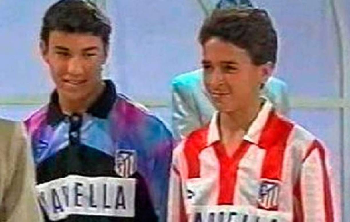 Raúl González Blanco en su momento con la camiseta del Atlético de Madrid.