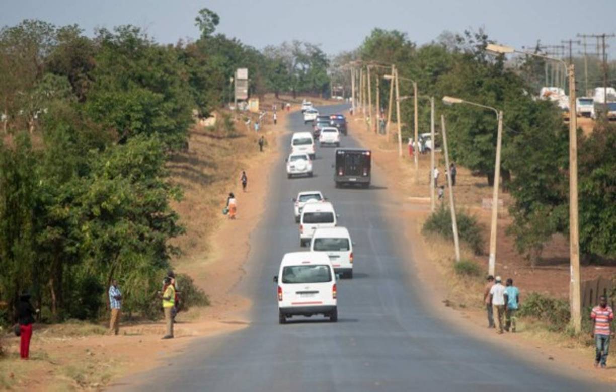 Melania ha estado fuertemente custodiada por el Servicio Secreto y las autoridades locales durante su gira por África.