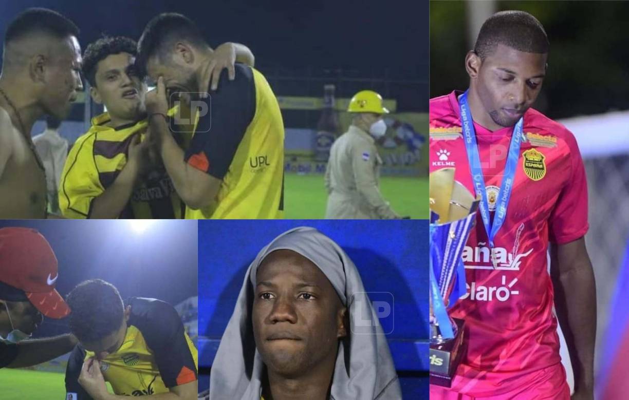 Real España fue superado por el Olimpia (Global 3-0) y dejó escapar la oportunidad de consagrarse campeón del Apertura 2021-2022 de la Liga Nacional de Honduras. Tras el pitazo final, la tristeza era evidente en la plantilla de la máquina.
