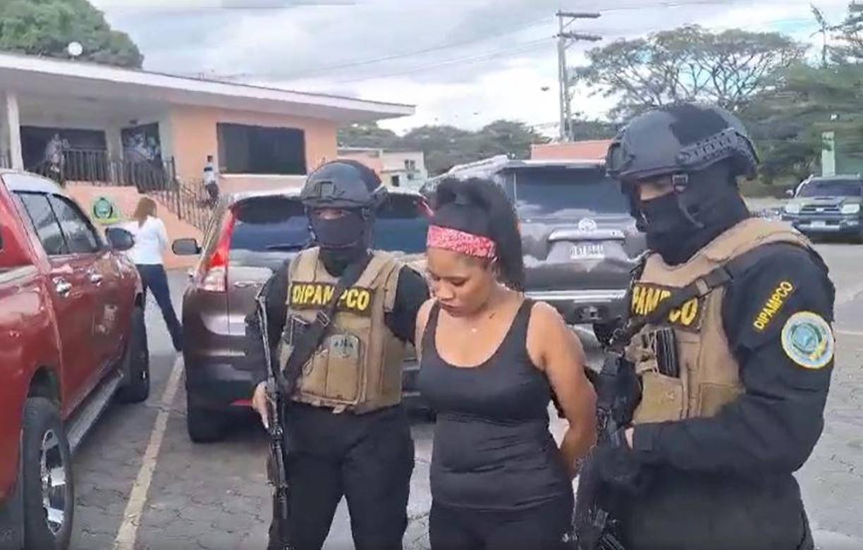 Según las autoridades, esa banda criminal opera en los departamentos de Atlántida, Cortés, Copán y Francisco Morazán. 