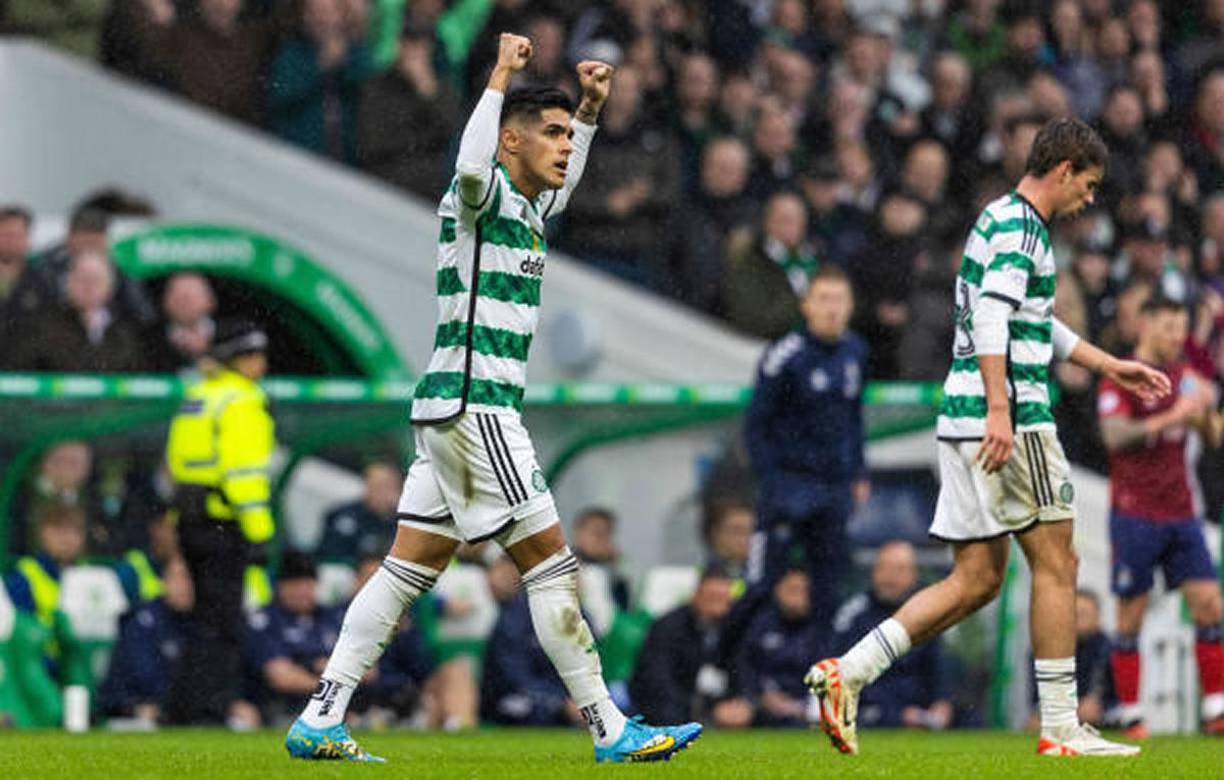 Luis Palma está teniendo un arranque de ensueño y prometedor con el Celtic de Escocia.