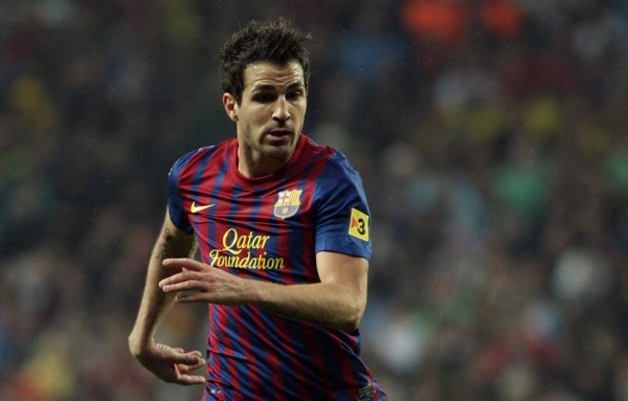 Cesc Fábregas - Se formó en categorías inferiores del Barcelona hasta 2003, cuando a sus 16 años fue fichado por el Arsenal de Inglaterra. En 2011 regresa a Barça, permaneciendo tres temporadas en el equipo azulgrana.