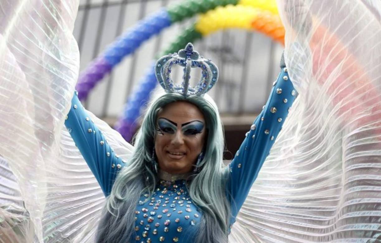 El color y la creatividad estuvo presente entre los asistentes al evento.