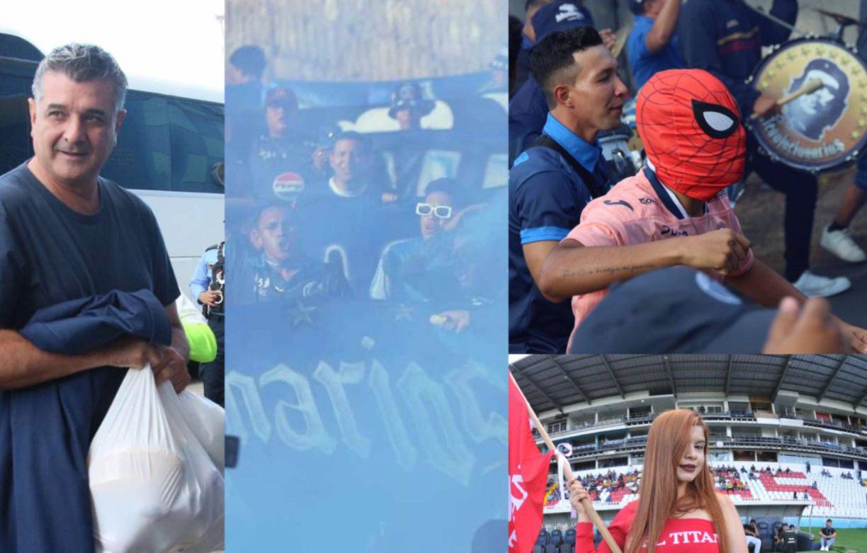 La imágenes del ambiente del duelo Motagua vs Real España por la jornada 11 del Apertura 2024 de 