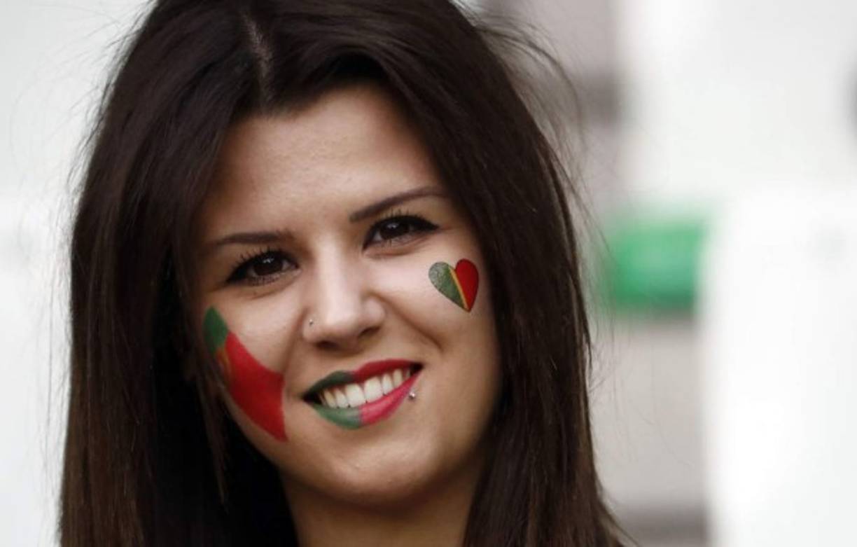 Y la Portugal de Cristiano Ronaldo también tiene lo suyo en las gradas.
