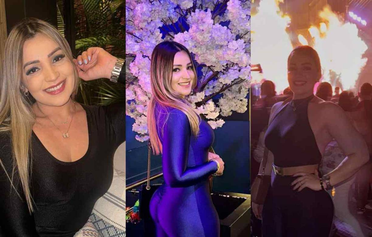 Esposa de directivo hondureño deslumbró por su belleza en el concierto del grupo Aventura que se realizó la noche del sábado 2 de noviembre en San Pedro Sula.