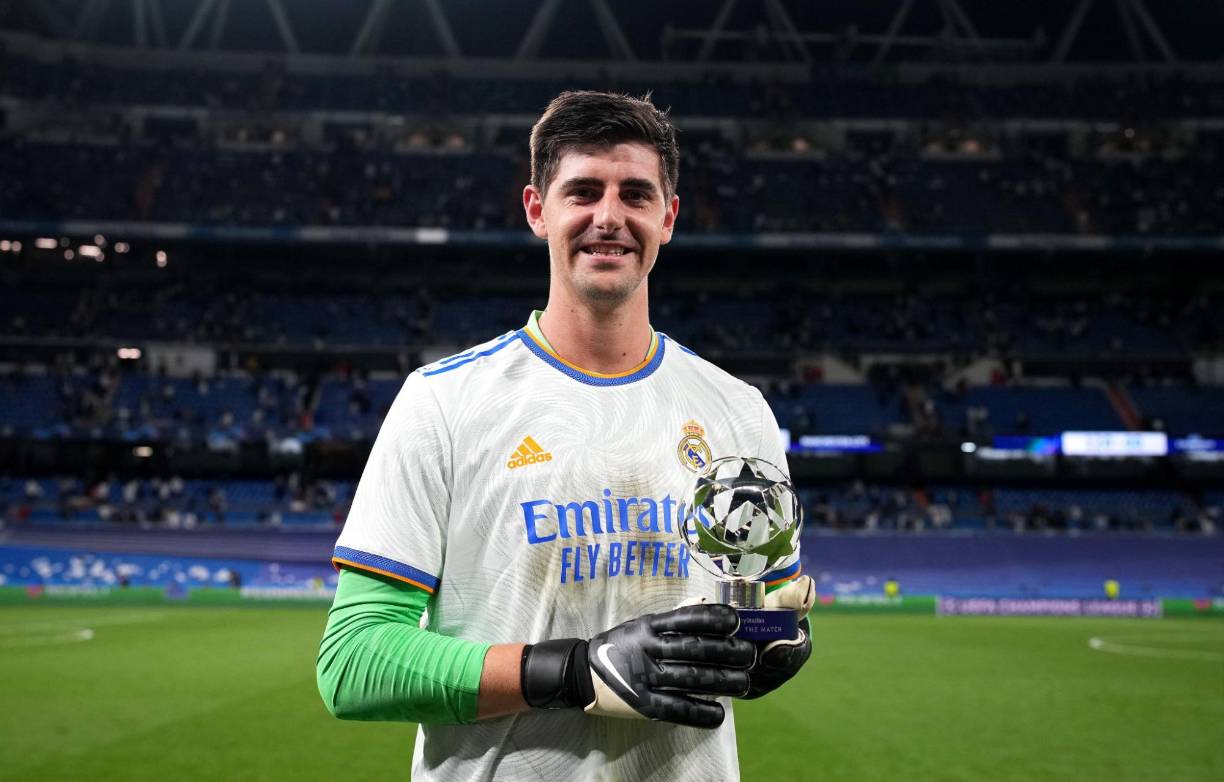 Thibaut Courtois fue elegido como MVP (Mejor Jugador del Partido).