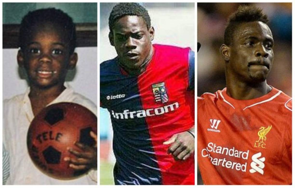 La transformación de Mario Balotelli con el paso de los años.
