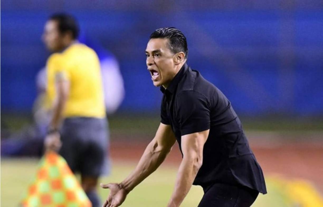 La rabia que mostró Walter 'Paté' Centeno tras el primer gol de Jorge Benguché. Foto Yoseph Amaya