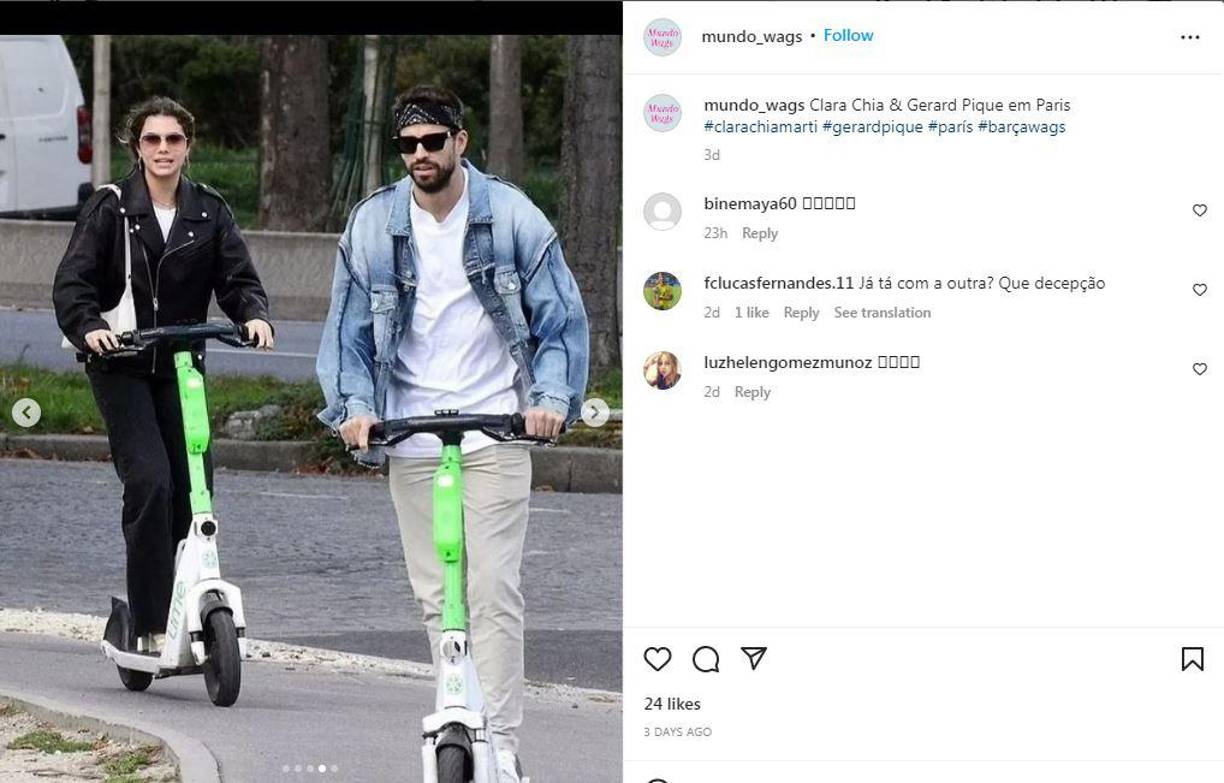 Esta es la segunda escapada que Gerard y Clara hacen juntos a la ciudad francesa. 