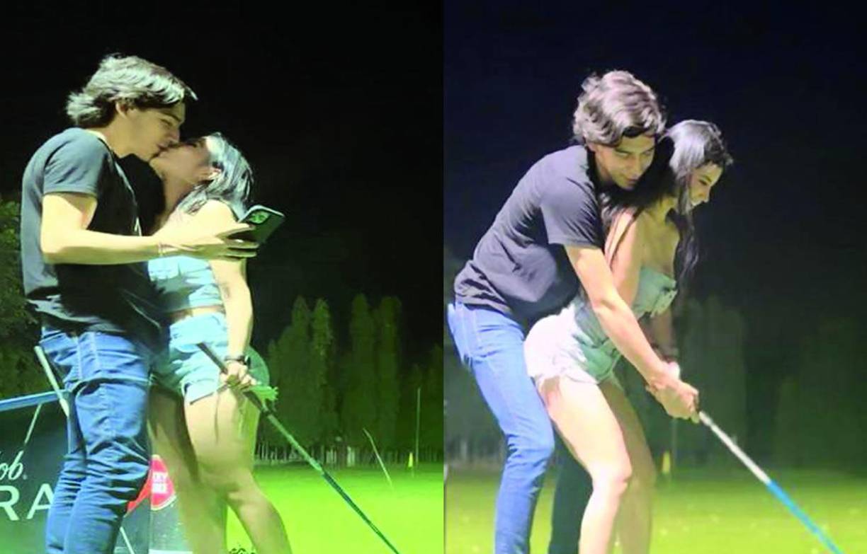 Esta fue la imagen que la pareja publicó en febrero de este año.