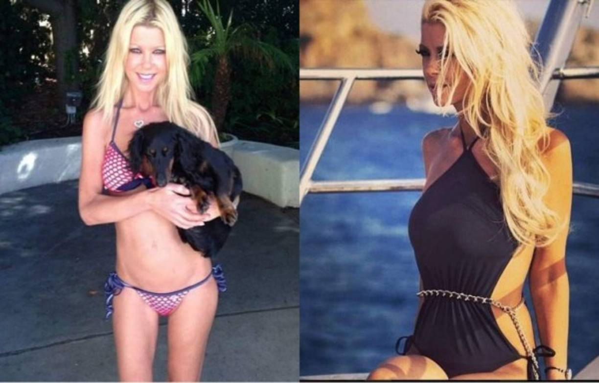 En las imágenes que ha subido a Instagram, se puede ver a Reid en diversas posturas donde es perceptible su increíble y rápido cambio de figura.