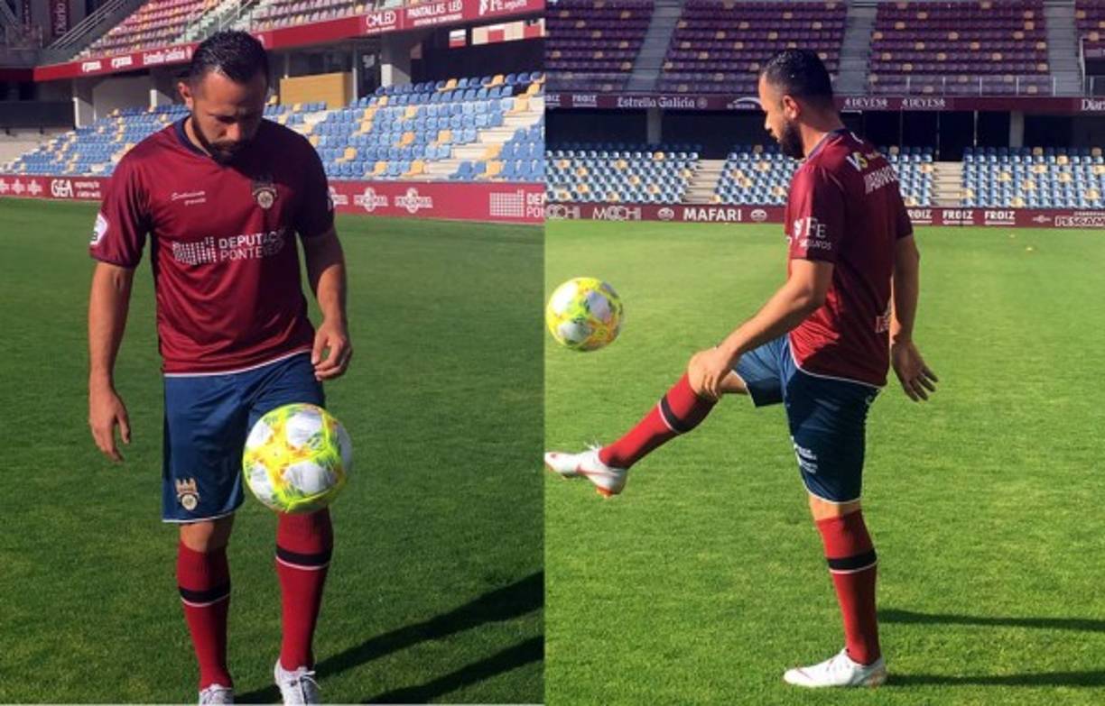 El mediocampista hondureño Alfredo Mejía ha sido presentado por el Pontevedra CF de la Tercera División de España. El catracho, que vuelve a Europa, firmó por una temporada.