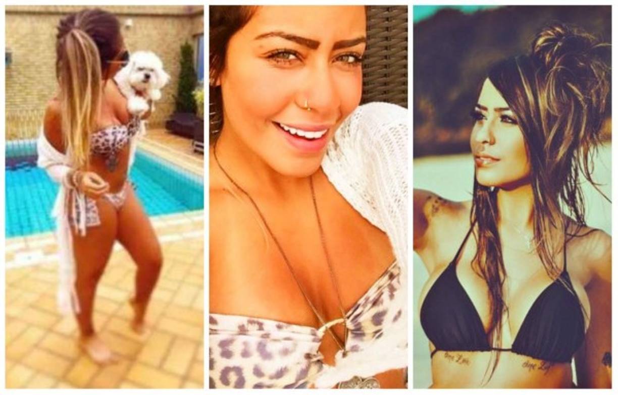 Rafaella Beckran, hermana de Neymar, y que apenas tiene 18 años.