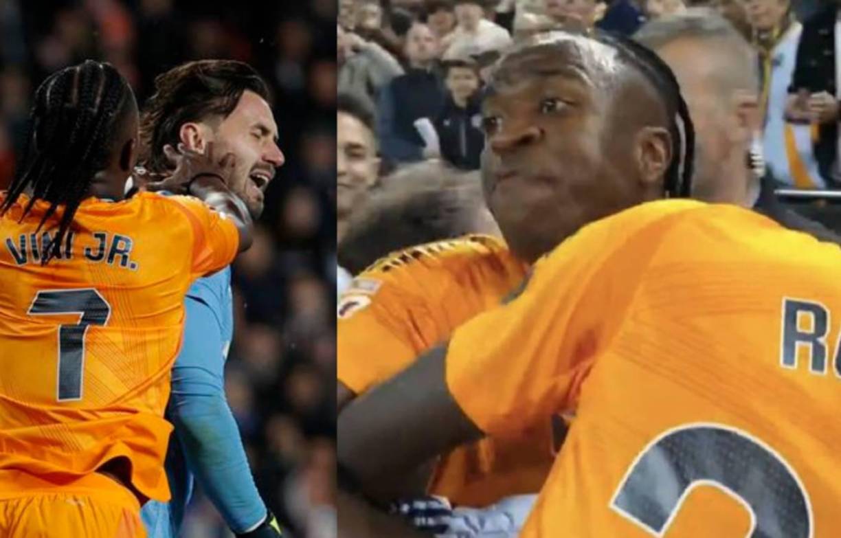 Las mejores imágenes que dejó el increíble duelo Valencia vs Real Madrid en juego pendiente de la jornada 12 de la Liga de España.