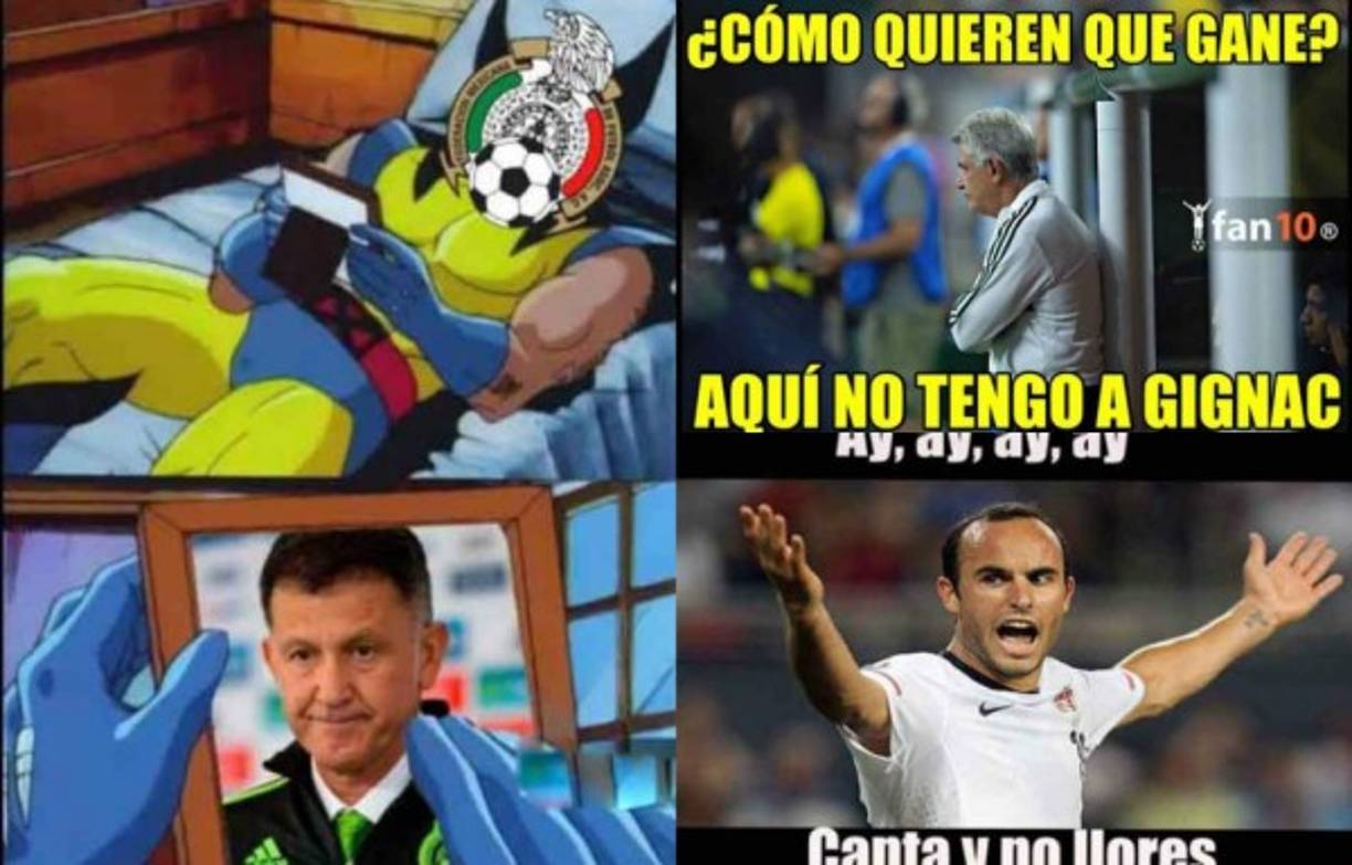 En un partido disputado entre selecciones experimentales y rejuvenecidas, Estados Unidos venció 1-0 a México y con ello los memes han hecho pedazos a los mexicanos con las burlas.