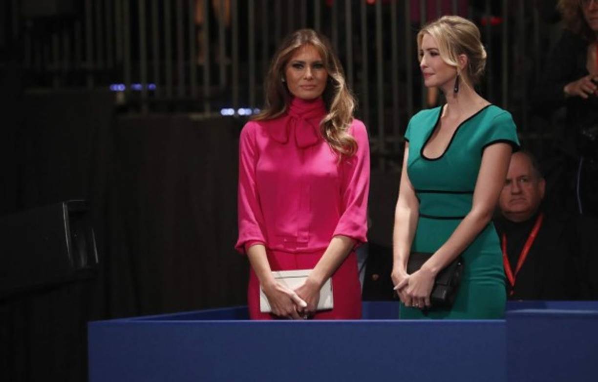 Ivanka y su madrastra, la primera dama estadounidense, Melania, han sido las encargadas de suavizar el lado 'machista' del presidente estadounidense, acusado por varias mujeres de acoso sexual.