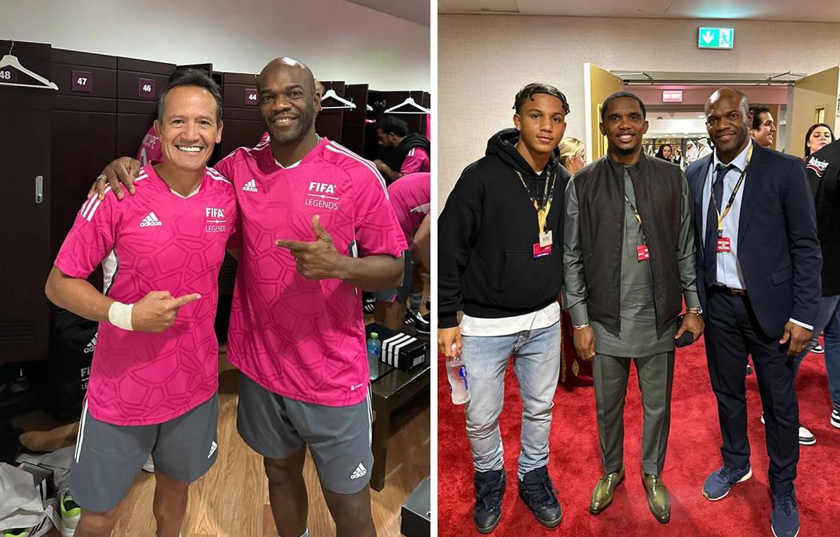 El exfutbolista hondureño David Suazo se encuentra en Qatar invitado por la FIFA para presenciar la final del Mundial-2022 entre Argentina y Francia. ‘La Pantera‘ está acompañado de grandes estrellas del fútbol y de una persona muy especial para él.