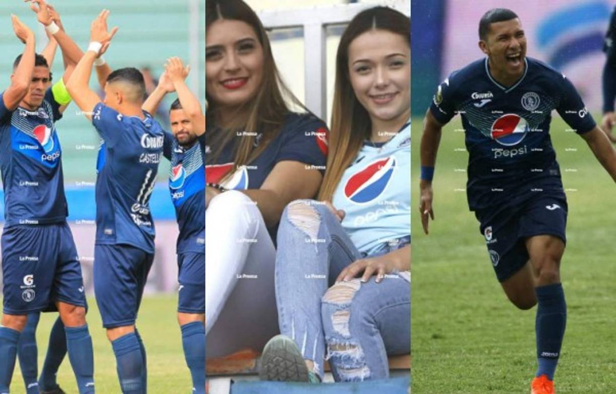 Motagua comenzó con pie derecho la defensa del título al vencer 2-1 al Platense. Bella esposa de seleccionado cautivó en el estadio; el club azul tuvo un lindo gesto y Kevin López fue la figura del juego. Mira las imágenes más curiosas.