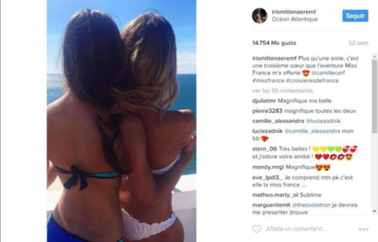 En la cuenta de instragram de Camille Cerf se pueden observar varias imágenes de las reinas.