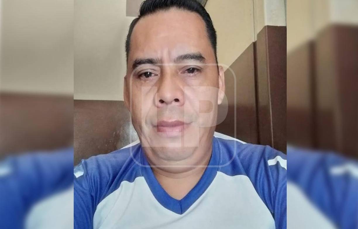 Imagen del guardia muerto. 