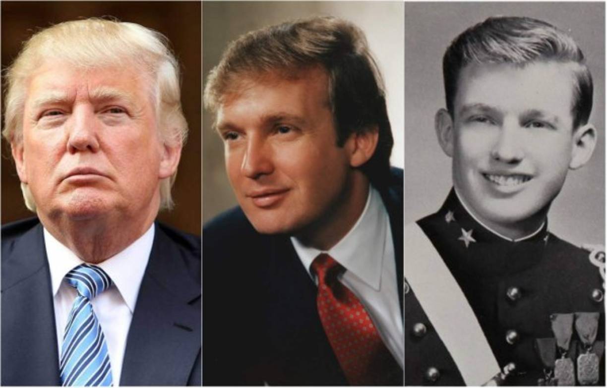 Y (hace muchos años) Donald Trump. El polémico magnate que ha provocado la aversión de muchos por su postura antiinmigrante.